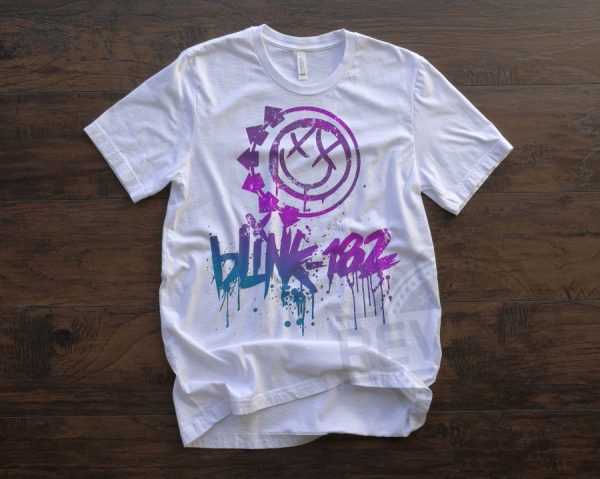 Blink 182 Rock Tee Shirt revetee 2