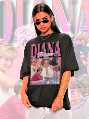 Retro Princess Diana Tee Shirt revetee 2