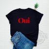 Oui shirt French slogan France Paris tee shirt revetee 1