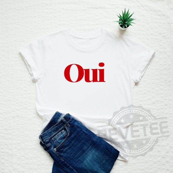 Oui shirt French slogan France Paris tee shirt revetee 2