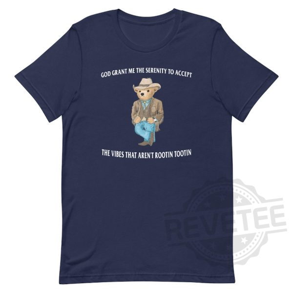 Serenity Bear Unisex tee shirt revetee 3