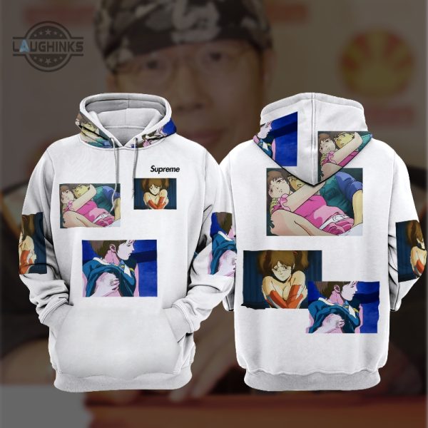 supreme x toshio maeda hoodie tshirt sweatshirt zip hoodie white collection