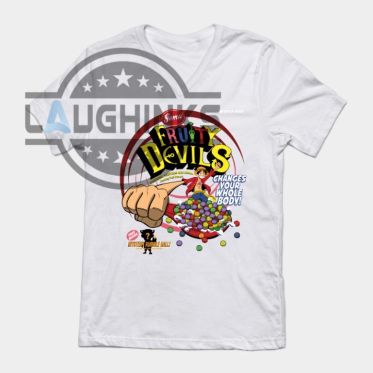 Fruity Devils Luffy T Shirt One Piece Shirt Best Fruit of the Devil ...