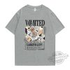 Luffy Wanted Poster Shirt Luffy Gear 5 Sun God Nika Shirt