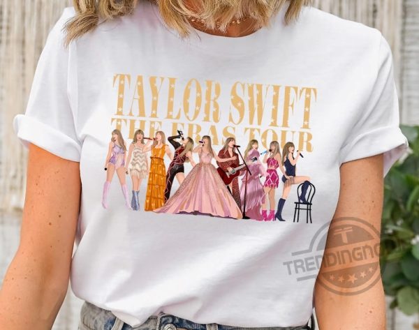 Taylor Swift Eras Tour Shirt Swift Girls Graphic Shirt