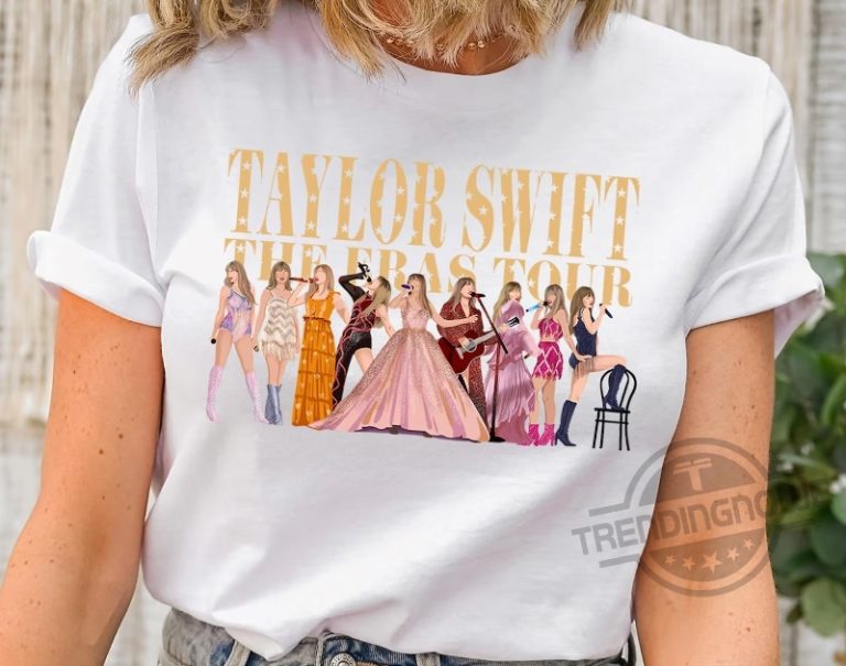 Taylor Swift Eras Tour Shirt Swift Girls Graphic Shirt - Trendingnowe