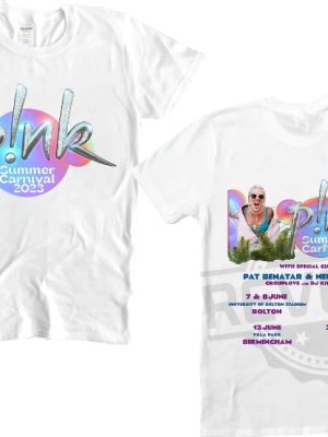 Pnk Pink Summer Carnival 2023 Tour Shirt revetee 2