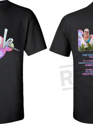 Pnk Pink Summer Carnival 2023 Tour Shirt revetee 3