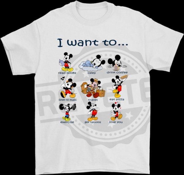 I Want To Do Love You Disney Mickey Shirt Mickey Mouse Shirt revetee 1