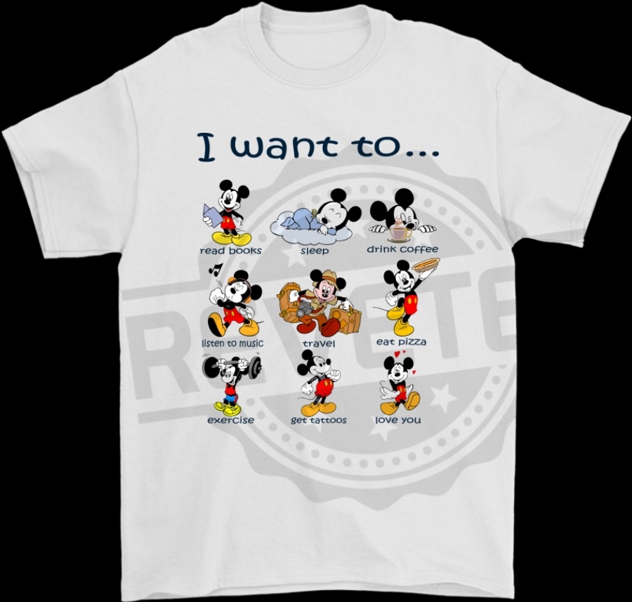 TSHIRT MICKEY MOUSE TATTOOED