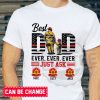 Firefighter Best Dad Ever Just Ask Personalized Shirt Custom Kids Name Gifts For Dad revetee 1