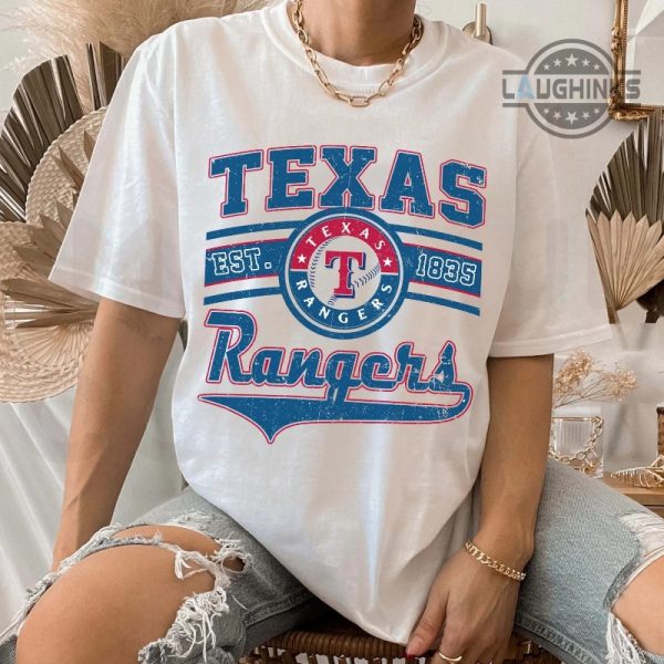 vintage texas rangers t shirt texas baseball fan shirt