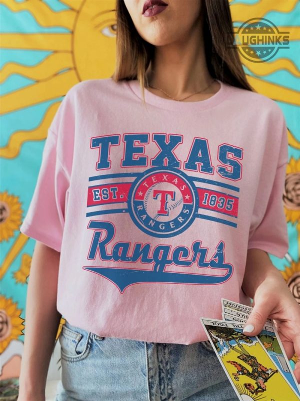 vintage texas rangers t shirt texas baseball fan shirt