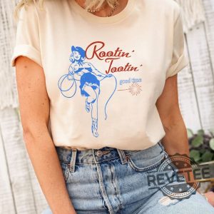 Rootin Tootin Good Time Shirt Country Music Shirts Cowboy Rodeo revetee.com 3