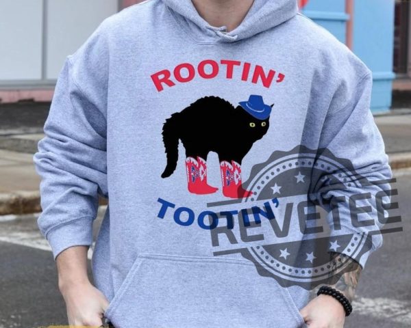 Rootin Tootin Good Time Cat Shirt Cowboy Cat Shirt Rootin Tootin Good Time revetee.com 3