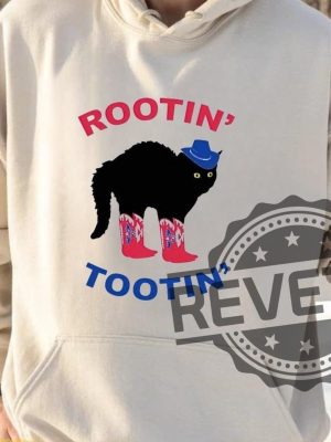 Rootin Tootin Good Time Cat Shirt Cowboy Cat Shirt Rootin Tootin Good Time revetee.com 4