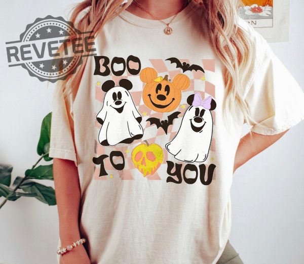 Boo To You Halloween Mickey Shirt Disney Mickey And Friends Shirt revetee.com 1