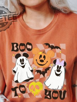 Boo To You Halloween Mickey Shirt Disney Mickey And Friends Shirt revetee.com 2