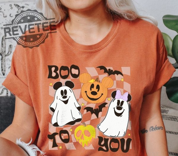 Boo To You Halloween Mickey Shirt Disney Mickey And Friends Shirt revetee.com 2