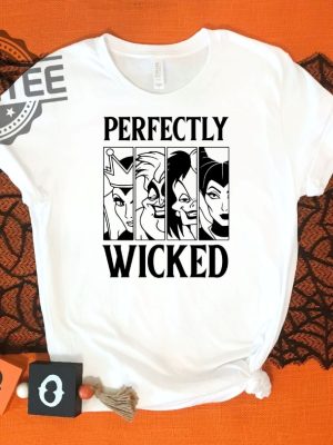 Perfectly Wicked Shirt Disney Halloween Shirt Disney Witch Shirt revetee.com 3