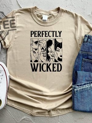 Perfectly Wicked Shirt Disney Halloween Shirt Disney Witch Shirt revetee.com 4