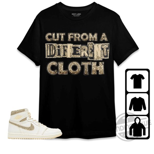 Jordan 1 Craft Vibrations Of Naija Shirt Cut From Different Cloth Shirt To Match Sneaker