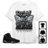 Jordan 7 Chambray Shirt Real Ones Move In Silence Dripping Shirt To Match Sneaker