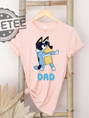 Custom Bluey Shirt Bluey Mom Bluey Dad Bluey Uncle Bluey Mum Bluey Aunt revetee.com 3