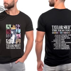 taylor swift the eras tour t shirt taylor swift tour 2023 shirts long sleeve shirts hoodies laughinks 0 7