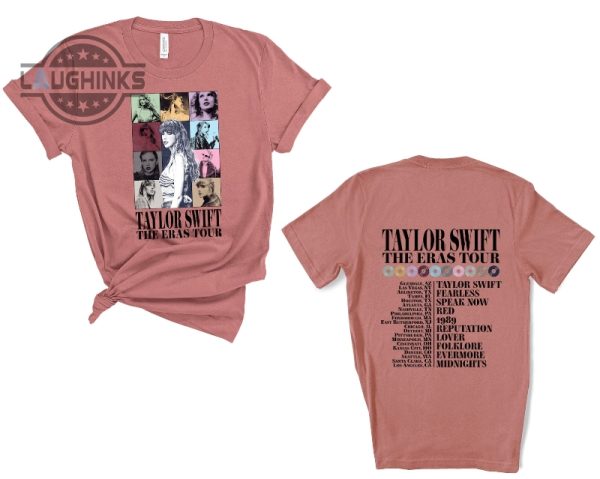 taylor swift the eras tour t shirt taylor swift tour 2023 shirts long sleeve shirts hoodies laughinks 4