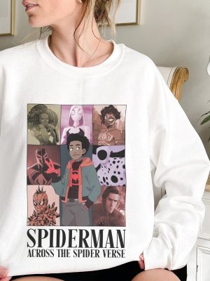 Spider Man Across The Spider Verse Shirt Spiderman 2023 Shirt Retro Spider Punk Shirt revetee.com 2