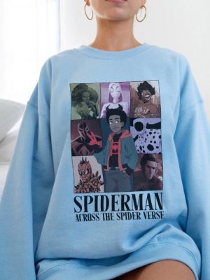 Spider Man Across The Spider Verse Shirt Spiderman 2023 Shirt Retro Spider Punk Shirt revetee.com 6