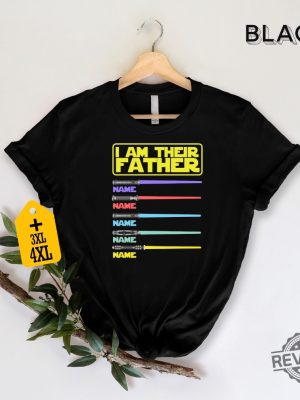 I Am Their Father Star Wars Custom Shirt Star Wars Father Shirt revetee.com 2