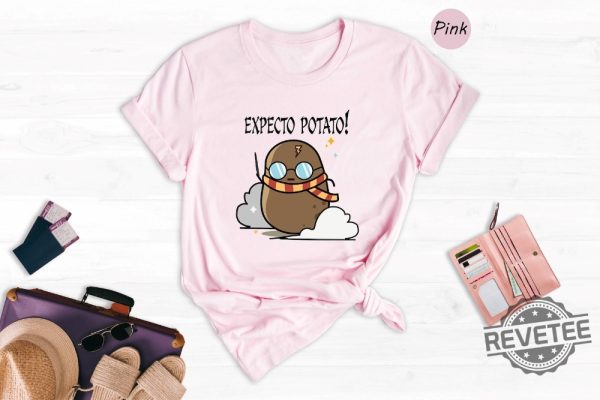 Expecto Potato Harry Potter Shirt Wizard World Shirt Humorous Harry Potter Hogwarts Shirt revetee.com 1