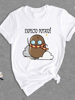 Expecto Potato Harry Potter Shirt Wizard World Shirt Humorous Harry Potter Hogwarts Shirt revetee.com 2