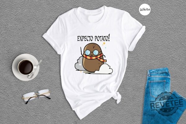 Expecto Potato Harry Potter Shirt Wizard World Shirt Humorous Harry Potter Hogwarts Shirt revetee.com 2