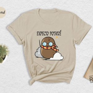 Expecto Potato Harry Potter Shirt Wizard World Shirt Humorous Harry Potter Hogwarts Shirt revetee.com 3