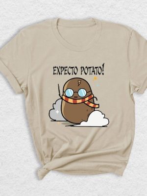 Expecto Potato Harry Potter Shirt Wizard World Shirt Humorous Harry Potter Hogwarts Shirt revetee.com 3