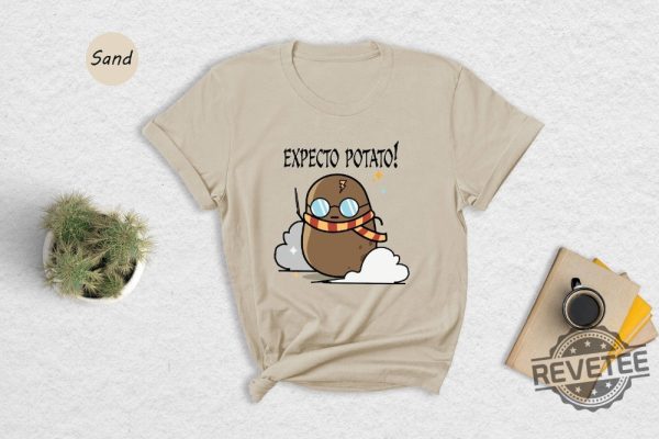 Expecto Potato Harry Potter Shirt Wizard World Shirt Humorous Harry Potter Hogwarts Shirt revetee.com 3