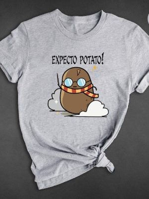 Expecto Potato Harry Potter Shirt Wizard World Shirt Humorous Harry Potter Hogwarts Shirt revetee.com 4