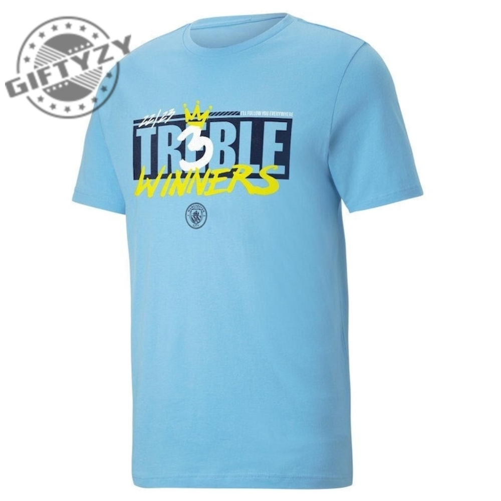 "Magnificent City: The Ultimate Guide to 2023 Special Shirt" 4 Manchester City Treble Winners 2023 Tee Hoodie Sweatshirt