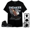 Jordan 7 Chambray Unisex Shirt Sneaker Guy Shirt To Match Sneaker trendingnowe.com 1 4