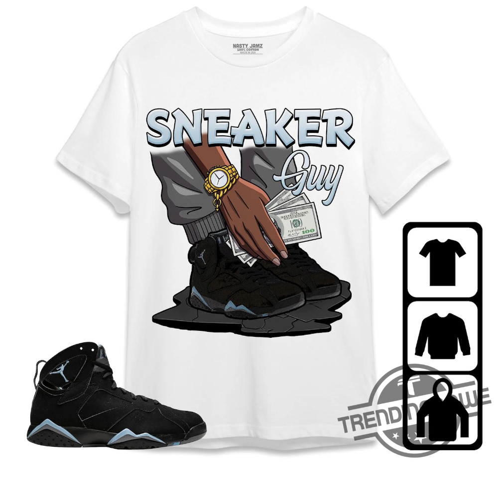Jordan 7 Chambray Unisex Shirt Sneaker Guy Shirt To Match Sneaker 7 Jordan 7 Chambray Unisex Shirt Sneaker Guy Shirt To Match Sneaker