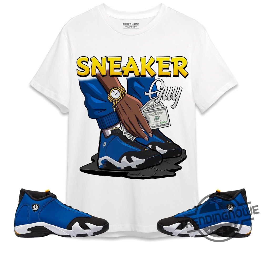 Jordan 14 Laney Shirt Sneaker Guy Shirt To Match Sneaker trendingnowe.com 1 2