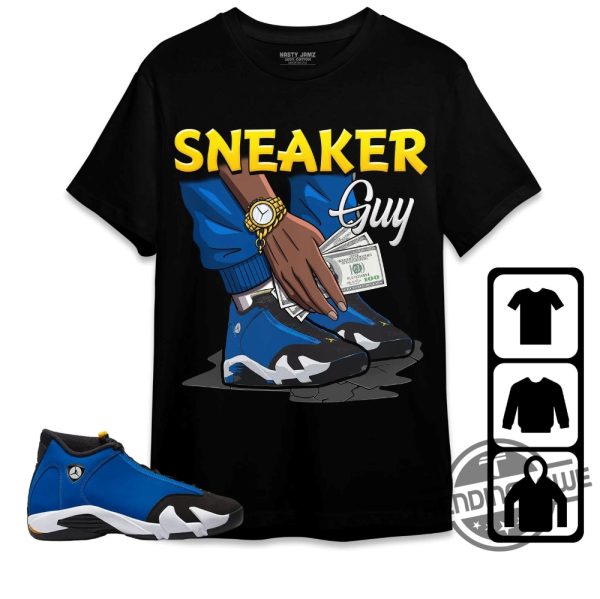 Jordan 14 Laney Shirt Sneaker Guy Shirt To Match Sneaker trendingnowe.com 2 2