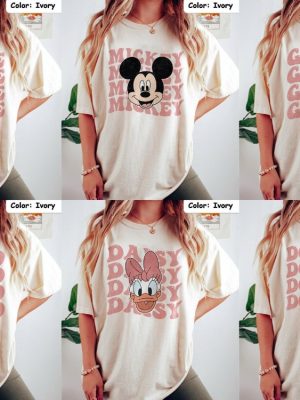 Retro Disney Mickey Shirt Vintage Minnie Shirt Mickey And Friends Shirt Disney Vacation Shirt revetee.com 5