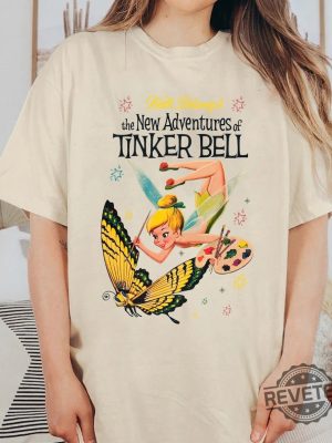 The New Adventure Of Tinker Bell Shirt Vintage 90S Disney Tinker Bell Shirt Fairy Magical Shirt revetee.com 2