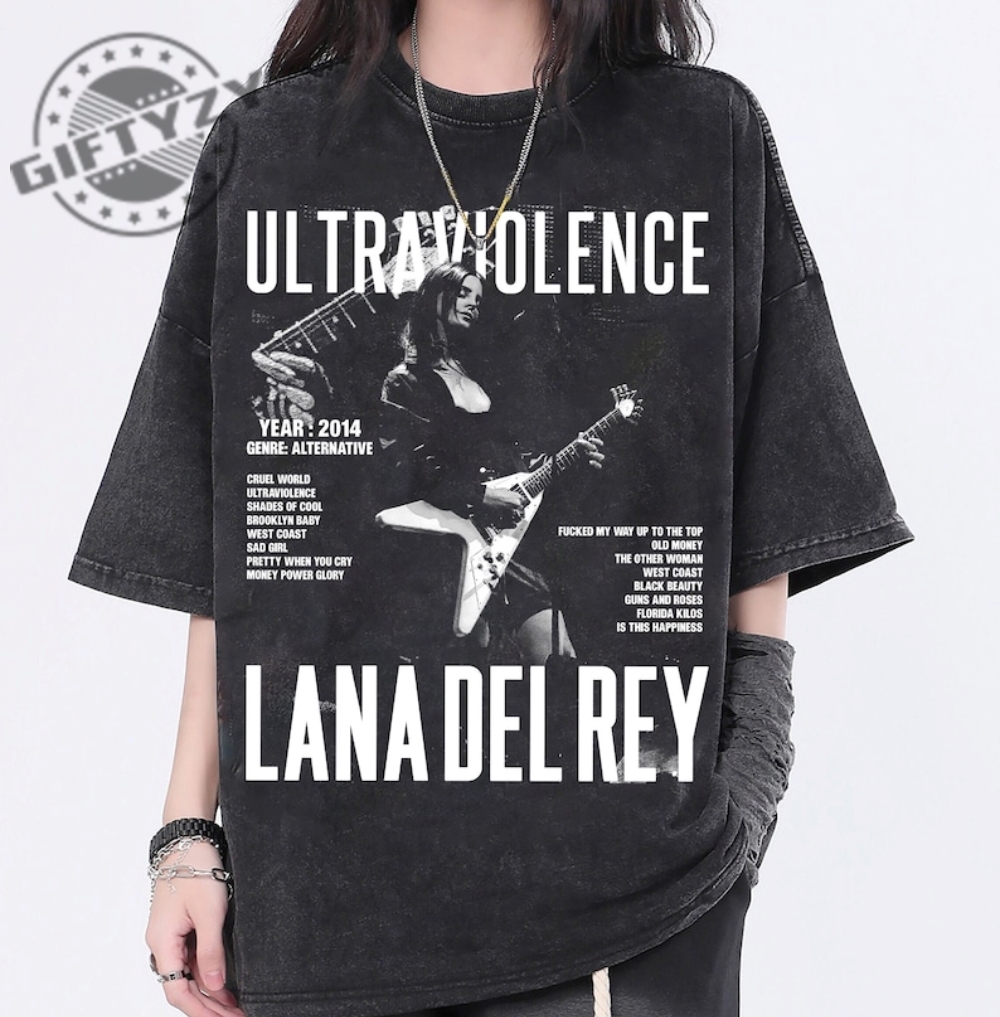 Lana Del Rey Tour Ultraviolence Album T-Shirt Hoodie Sweatshirt Mug