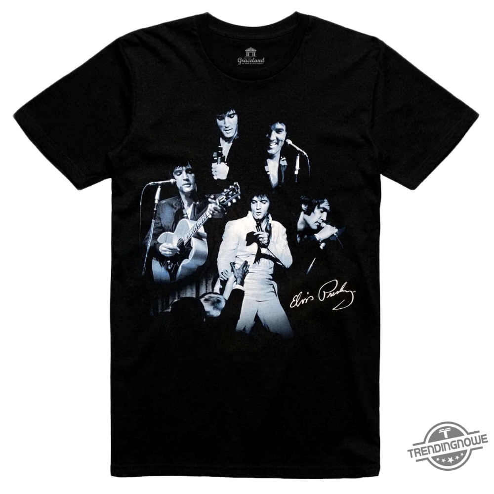 Elvis Vegas Collage T-Shirt