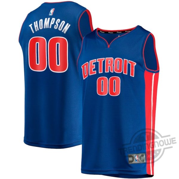 Ausar Thompson Detroit Pistons Jersey 2023 NBA Draft trendingnowe.com 1